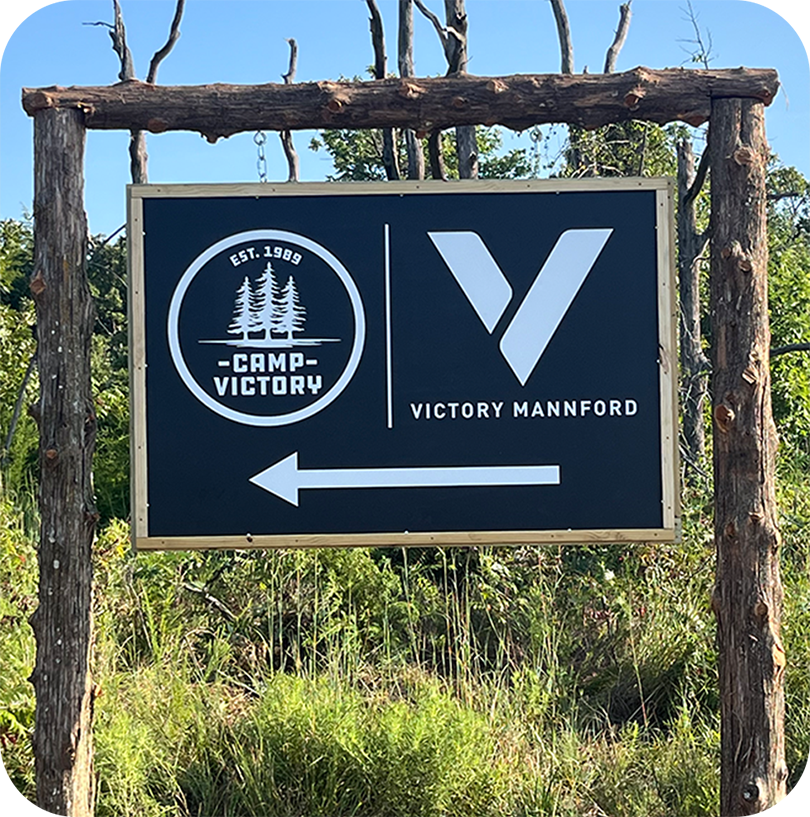 Service times and location for Victory Mannford